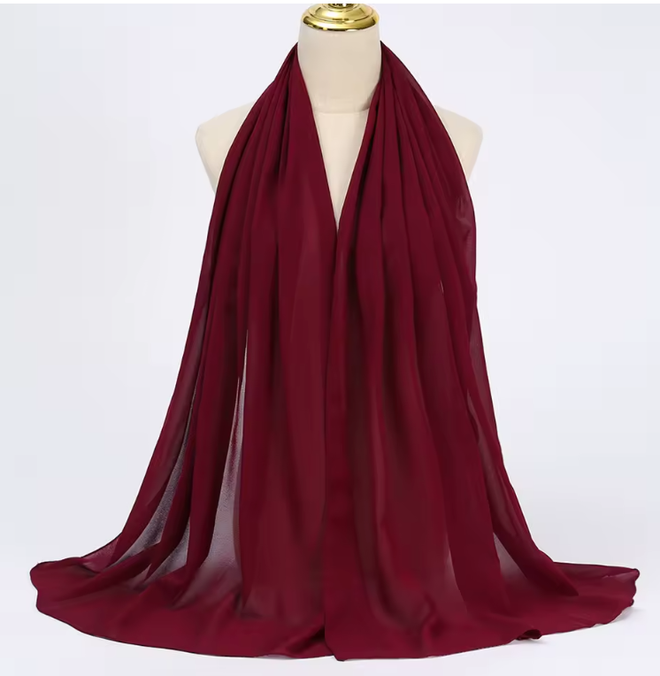 Muslim Multi-Color Hijabs for Women Soft-style