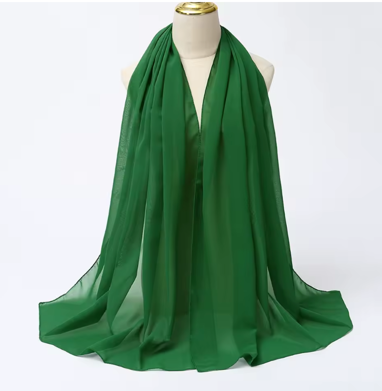 Muslim Multi-Color Hijabs for Women Soft-style