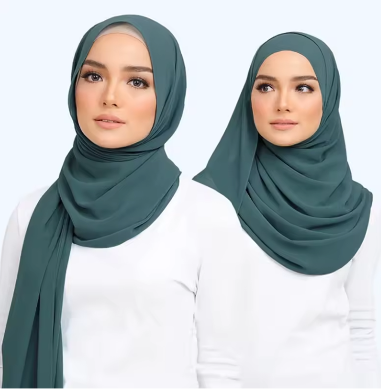 Muslim Multi-Color Hijabs for Women Soft-style