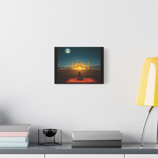 Meditative Canvas Art, Serene Wall Decor, Spiritual Home Accent, Mindfulness Gift, Yoga Studio Wall Art